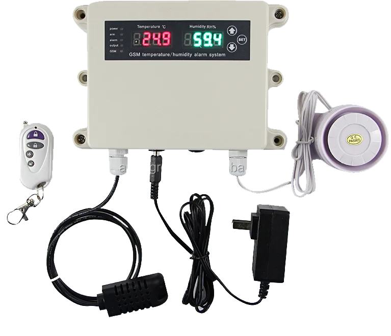 Top Selling intelligent GSM temperature humidity controller machine, 4 Relays Widely Using Temperature Humidity sensor
Top Selling intelligent GSM temperature humidity controller machine, 4 Relays Widely Using Temperature Humidity sensor