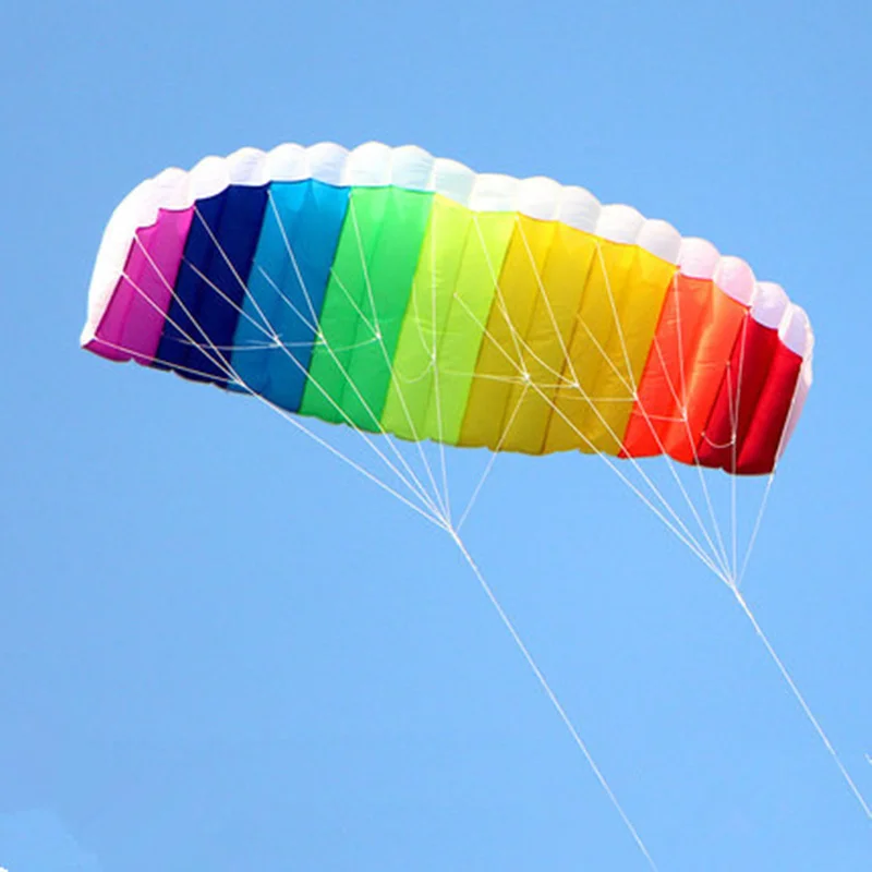 free shipping dual line large Parafoil kites fly Sports Beach stunt kite control bar outdoor toys
free shipping dual line large Parafoil kites fly Sports Beach stunt kite control bar outdoor toys