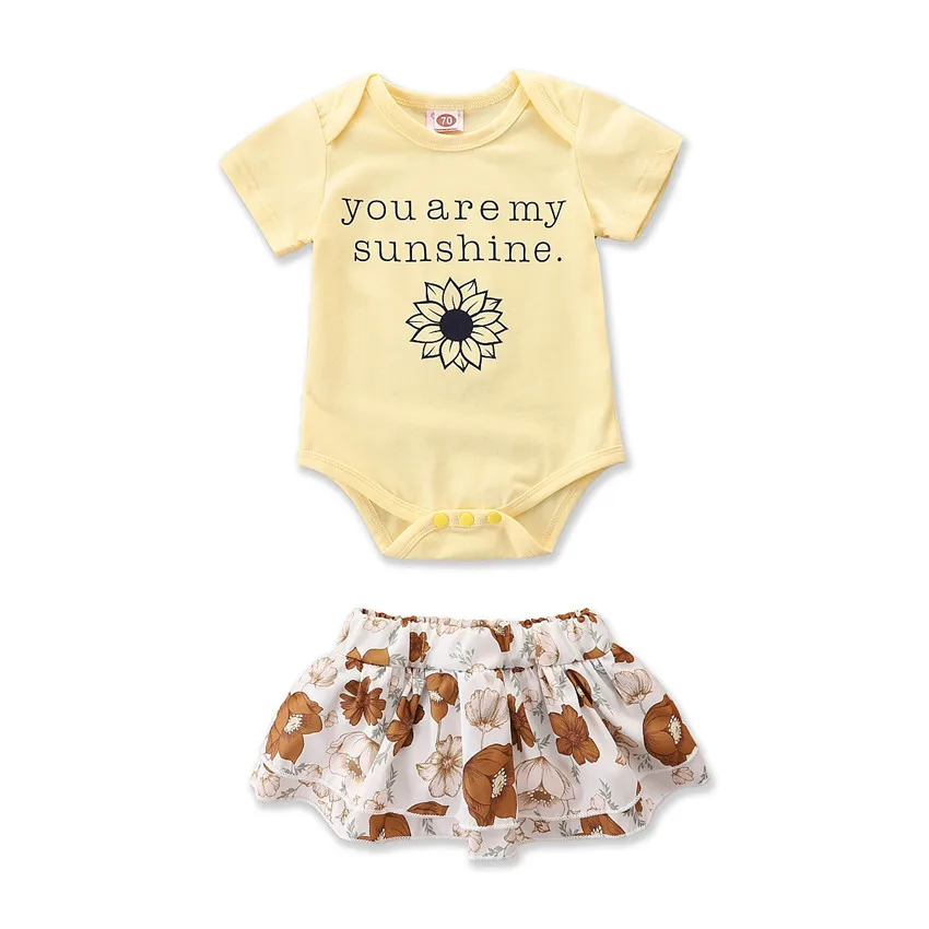 Summer Baby Girls Set Floral Print Romper + Shorts Suits for Kids Fashion Baby Clothing
Summer Baby Girls Set Floral Print Romper + Shorts Suits for Kids Fashion Baby Clothing