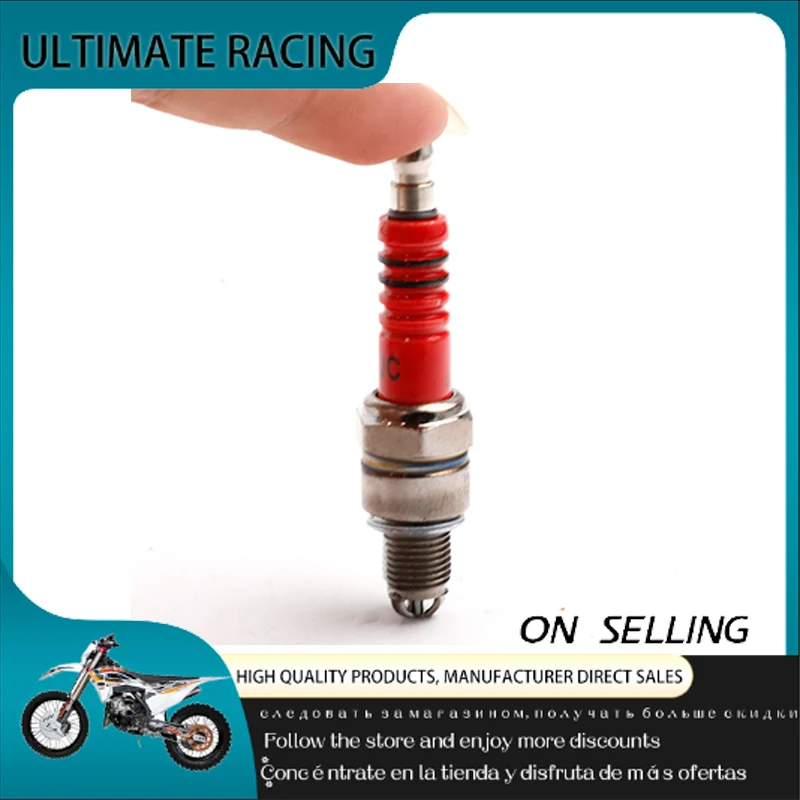 2 Pcs Racing Spark Plug A7TC 3 Electrodefor 50cc 70cc 110cc 125cc 150cc Atv Scooter Dirt Bike Go Kart Triple Electrode
2 Pcs Racing Spark Plug A7TC 3 Electrodefor 50cc 70cc 110cc 125cc 150cc Atv Scooter Dirt Bike Go Kart Triple Electrode