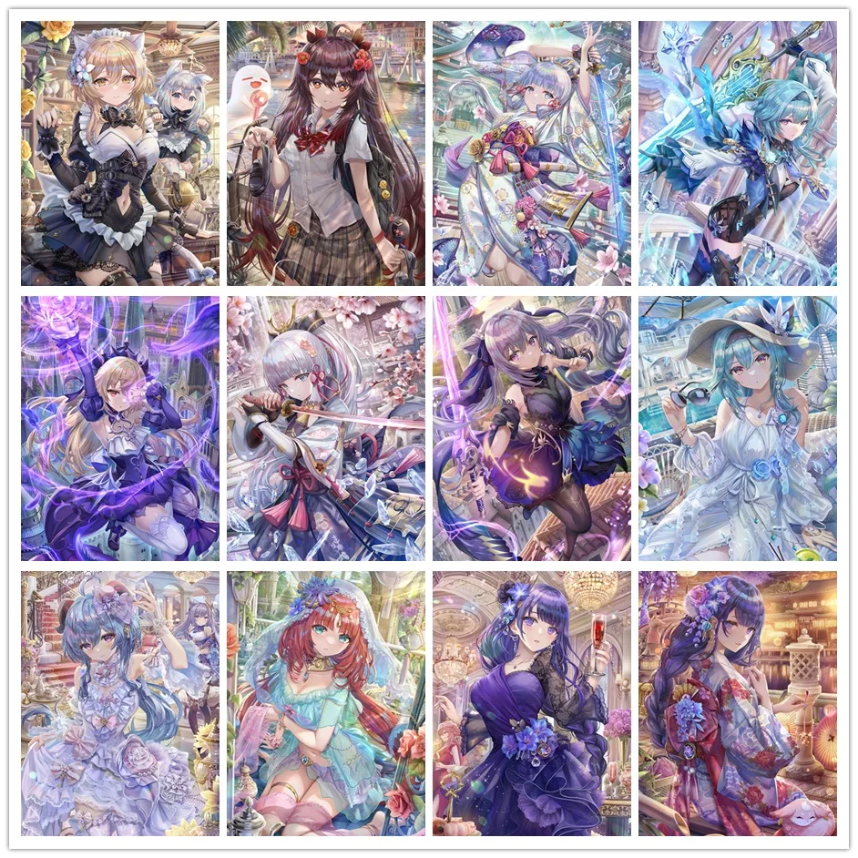 Genshin Impact Diamond Painting Anime Game Rhinestone Full 5d Diamond Art Mosaic Cross Stitch Embroidery Kit Home Decor Gift
Genshin Impact Diamond Painting Anime Game Rhinestone Full 5d Diamond Art Mosaic Cross Stitch Embroidery Kit Home Decor Gift