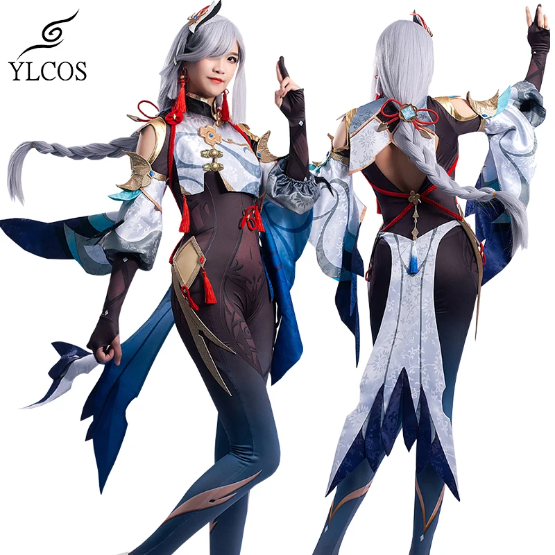 Genshin Impact ShenHe Cosplay Costumes Halloween Party Game Clothes For Women Girls Suit
Genshin Impact ShenHe Cosplay Costumes Halloween Party Game Clothes For Women Girls Suit