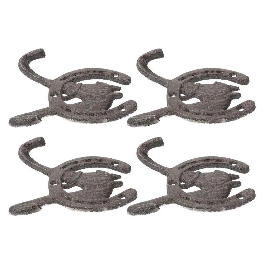 4Pcs Horseshoe Hooks Home Hanging Hooks Tool Storage Hooks Wrought Iron Hat Hooks for Home Decor Hat
4Pcs Horseshoe Hooks Home Hanging Hooks Tool Storage Hooks Wrought Iron Hat Hooks for Home Decor Hat