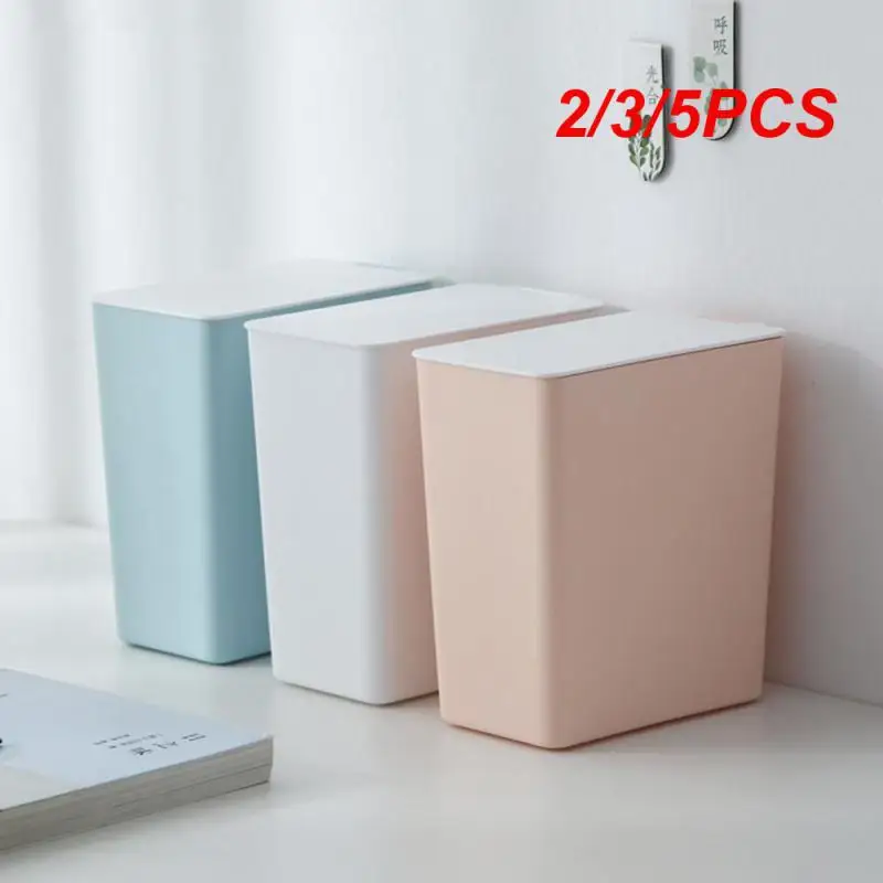 2/3/5PCS Creative Storage Bucket With Lid Rubbish Holder Bin Storage Organizer Mini Solid Color Desktop Waste
2/3/5PCS Creative Storage Bucket With Lid Rubbish Holder Bin Storage Organizer Mini Solid Color Desktop Waste