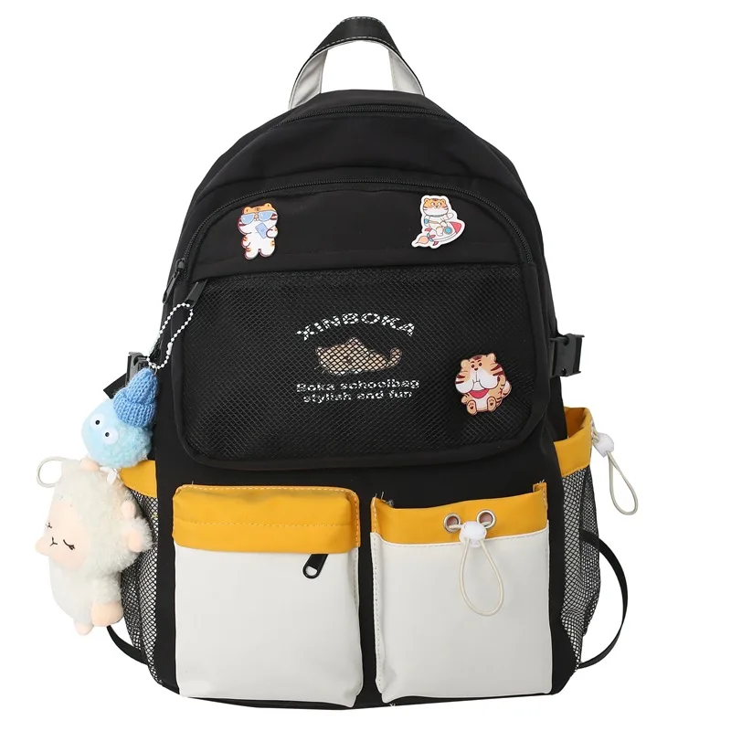 Middle School Backpack for Teen Girls Student Cute Cartoon High School Bag Women Bookbag Casual Campus Korean Bagpack
Middle School Backpack for Teen Girls Student Cute Cartoon High School Bag Women Bookbag Casual Campus Korean Bagpack