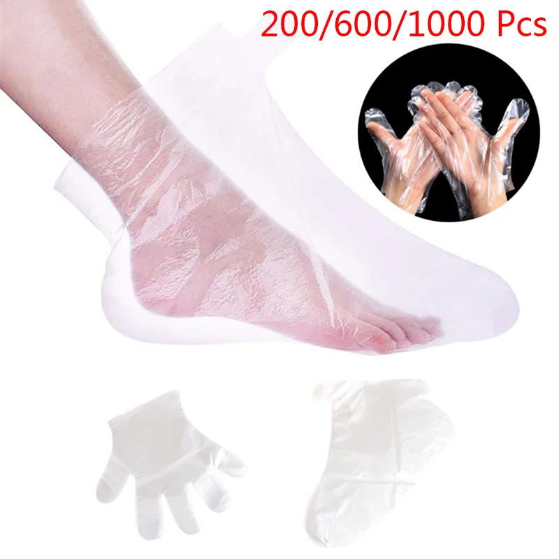 200PCS PE Paraffin Wax Bath Liners Plastic Hand And Foot Bags Spa Foot Hands Care Bags Plastic Socks Gloves Paraffin Socks Tool
200PCS PE Paraffin Wax Bath Liners Plastic Hand And Foot Bags Spa Foot Hands Care Bags Plastic Socks Gloves Paraffin Socks Tool