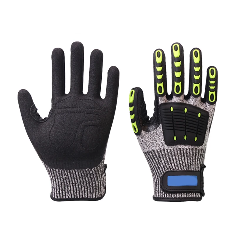 Heavy Duty Cut Resistant Gloves Anti Impact Vibration Oil Safety Work Gloves Anti Cut Shock Absorbing TPR Mechanical Impact Resi
Heavy Duty Cut Resistant Gloves Anti Impact Vibration Oil Safety Work Gloves Anti Cut Shock Absorbing TPR Mechanical Impact Resi
