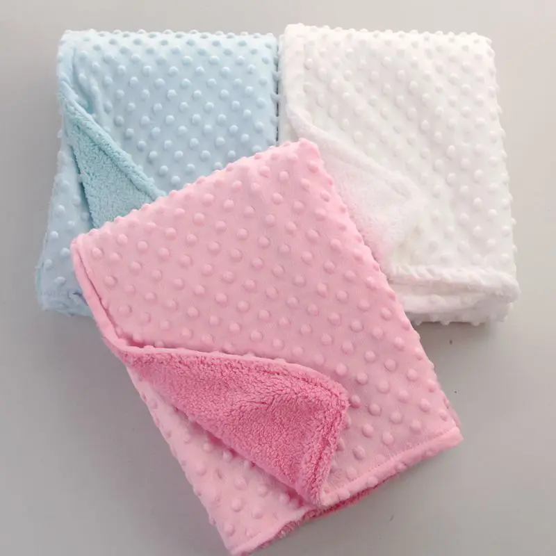 Baby Blanket Swaddling Newborn Thermal Soft Fleece Blanket Winter Solid Bedding Set Cotton Quilt Infant Bedding Swaddle Wrap
Baby Blanket Swaddling Newborn Thermal Soft Fleece Blanket Winter Solid Bedding Set Cotton Quilt Infant Bedding Swaddle Wrap