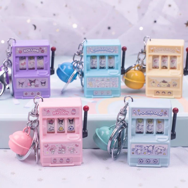 Kawaii Sanrioed Kuromi My Melody Cinnamoroll аниме милая мультяшная креативная машина для фруктов брелок сумка ювелирные изделия подвеска подарок
Kawaii Sanrioed Kuromi My Melody Cinnamoroll аниме милая мультяшная креативная машина для фруктов брелок сумка ювелирные изделия подвеска подарок