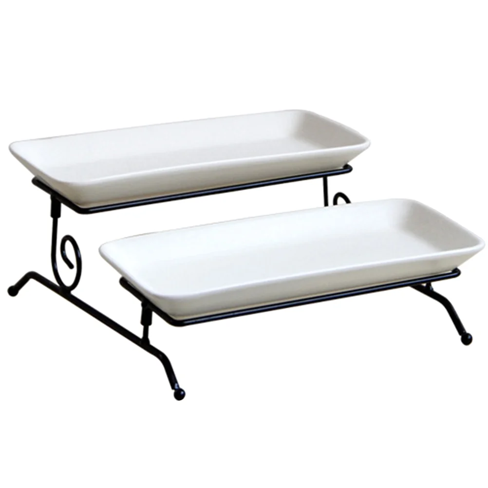 1 Set Decorative Tiered Storage Tray Dessert Stand Cake Stand Cake Serving Plate for Display Party Dessert
1 Set Decorative Tiered Storage Tray Dessert Stand Cake Stand Cake Serving Plate for Display Party Dessert