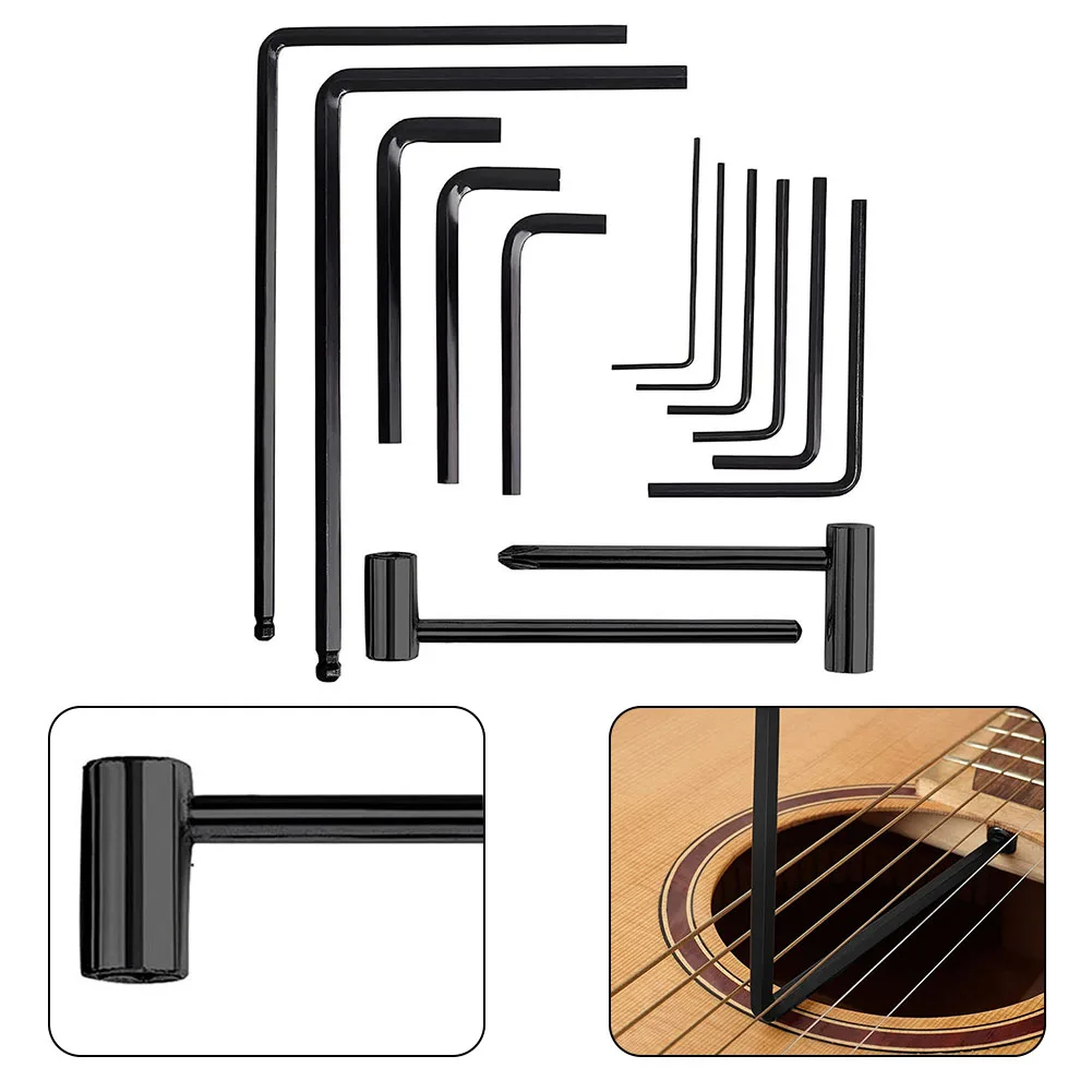 13pcs Guitar Neck Truss Rod Key Wrench Hot Sale L Shaped Hex Hexagon Wrench Kits Hot Sale Adjustment Adaptor For Beginners
13pcs Guitar Neck Truss Rod Key Wrench Hot Sale L Shaped Hex Hexagon Wrench Kits Hot Sale Adjustment Adaptor For Beginners