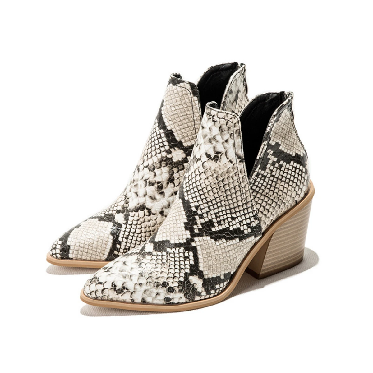 Leopard Print Short Boots Female Spring Platform Shoes New High Heeled Martin Boots Thick with Pointed and Nude Boots Female
Leopard Print Short Boots Female Spring Platform Shoes New High Heeled Martin Boots Thick with Pointed and Nude Boots Female