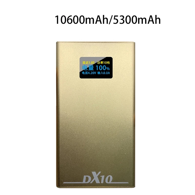 Spot Welder 20 Gears Adjustable Mini Spot Welding Machine Welder Tools 0.2Mm Nickel Plated for 18650 Battery Pack-ABUX
Spot Welder 20 Gears Adjustable Mini Spot Welding Machine Welder Tools 0.2Mm Nickel Plated for 18650 Battery Pack-ABUX