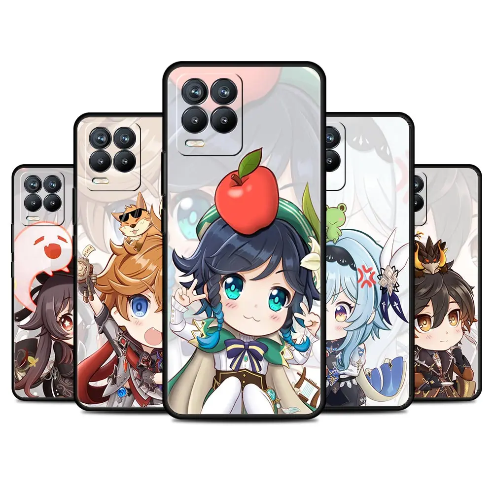 Silicone Case For Realme 8 C21 C3 XT C35 7 6 5 GT 2 Pro Master C15 Black Sfot Funda Cell Phone Cover Genshin Impact Anime Figure
Silicone Case For Realme 8 C21 C3 XT C35 7 6 5 GT 2 Pro Master C15 Black Sfot Funda Cell Phone Cover Genshin Impact Anime Figure