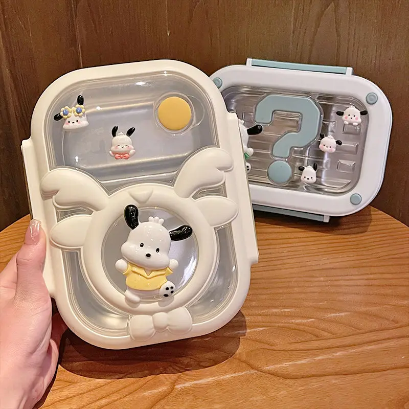 New Sanrio Pochacco Lunch Box with Tableware Children 3D Figure Kawaii Interlayer Bistratal Stainless Steel High-Capacity Girls
New Sanrio Pochacco Lunch Box with Tableware Children 3D Figure Kawaii Interlayer Bistratal Stainless Steel High-Capacity Girls
