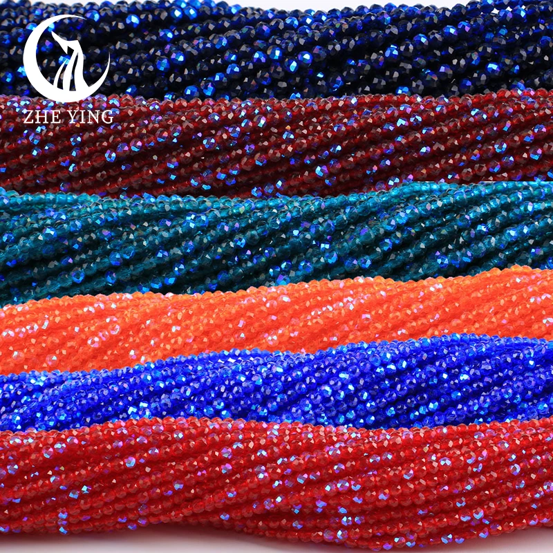 32 Colors Faceted AB Beads Plated 2mm 3mm Crystal Glass Loose Spacer Beads For Bracelet Necklace Jewelry Making DIY 
32 Colors Faceted AB Beads Plated 2mm 3mm Crystal Glass Loose Spacer Beads For Bracelet Necklace Jewelry Making DIY