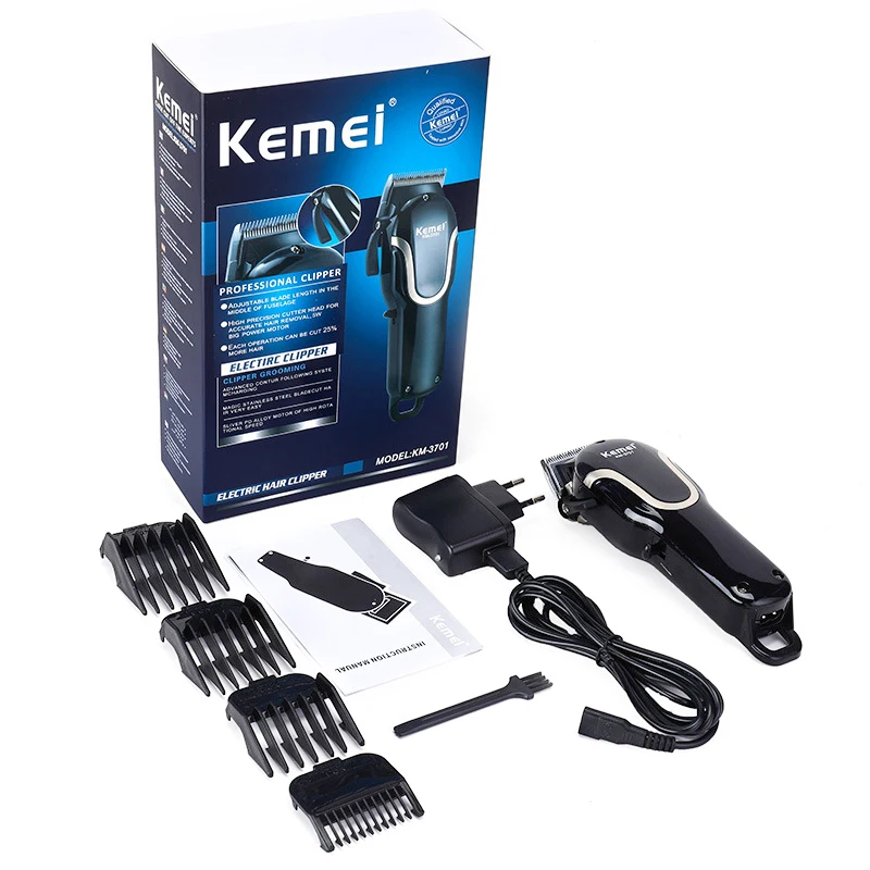 Профессиональная машинка для стрижки волос Kemei, мужская машинка с керамическими лезвиями, Аккумуляторный триммер для бороды, низкий уровень шума, для взрослых и детей
Профессиональная машинка для стрижки волос Kemei, мужская машинка с керамическими лезвиями, Аккумуляторный триммер для бороды, низкий уровень шума, для взрослых и детей