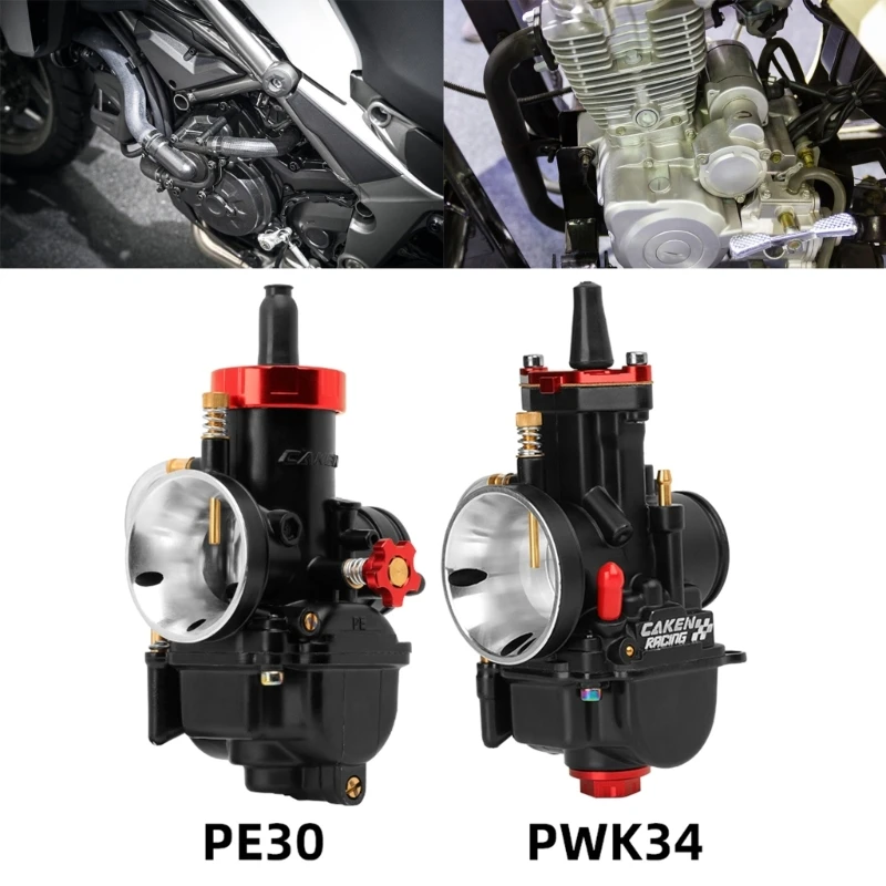 Universal PE30/PWK34 Carburetor for Scooter Mini Dirt Bike Motocross Motorcycles Improve Engine Efficiency Shipping
Universal PE30/PWK34 Carburetor for Scooter Mini Dirt Bike Motocross Motorcycles Improve Engine Efficiency Shipping