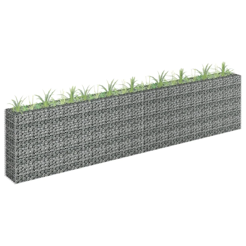 Garden Planters, Galvanised Steel Patio Plant Pots, Gabion Raised Bed, Garden Decoration 360x30x90 cm
Garden Planters, Galvanised Steel Patio Plant Pots, Gabion Raised Bed, Garden Decoration 360x30x90 cm