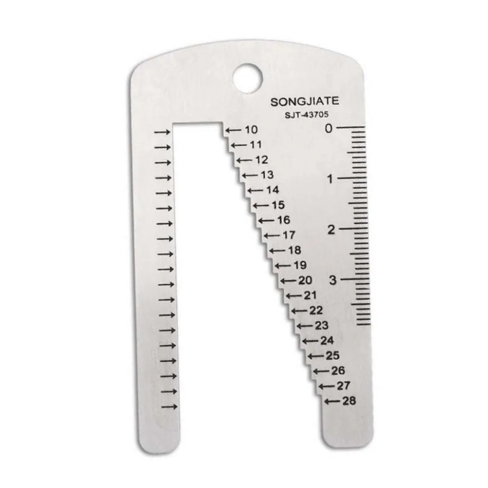 Accessories Woodworking Watchband Ruler Drawing Ruler Lightweight Portable Stainless Steel Stencil Template 46x80x2mm
Accessories Woodworking Watchband Ruler Drawing Ruler Lightweight Portable Stainless Steel Stencil Template 46x80x2mm