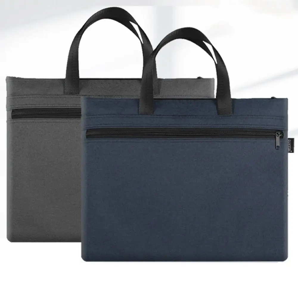 Portable Handle Waterproof Oxford Cloth Office File Folder Briefcase A4 Document Bag Business Package
Portable Handle Waterproof Oxford Cloth Office File Folder Briefcase A4 Document Bag Business Package