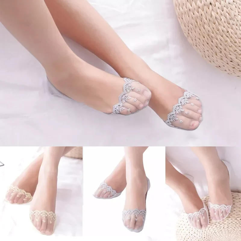 Women Summer Utrl-thin Transparent Short No Show Lace Boat Socks Slippers Socks Soft Low Cut Socks Black White
Women Summer Utrl-thin Transparent Short No Show Lace Boat Socks Slippers Socks Soft Low Cut Socks Black White