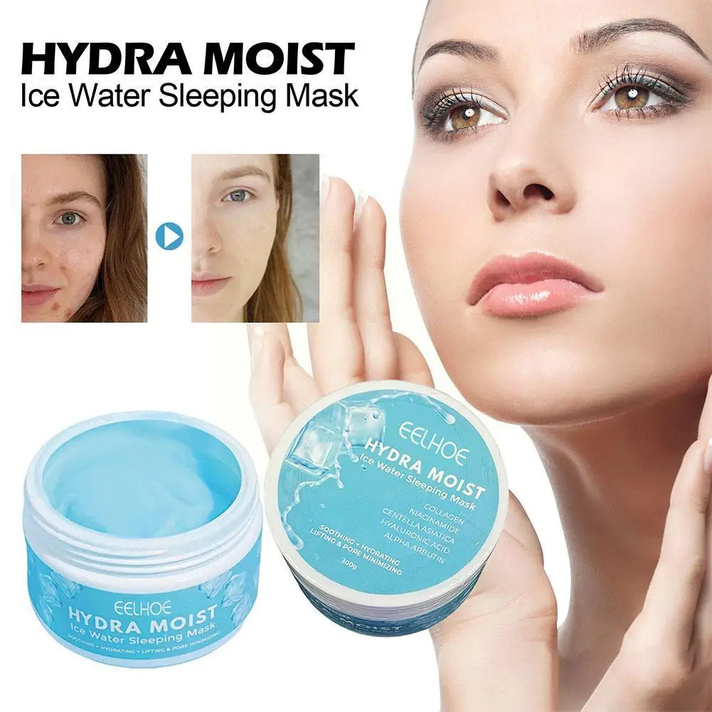 Hydra Moist Ice Water Sleeping Mask Whitening Moisture Products Repair Night Facial Mask First Care Mask Sleeping Mask Aid D7A6
Hydra Moist Ice Water Sleeping Mask Whitening Moisture Products Repair Night Facial Mask First Care Mask Sleeping Mask Aid D7A6