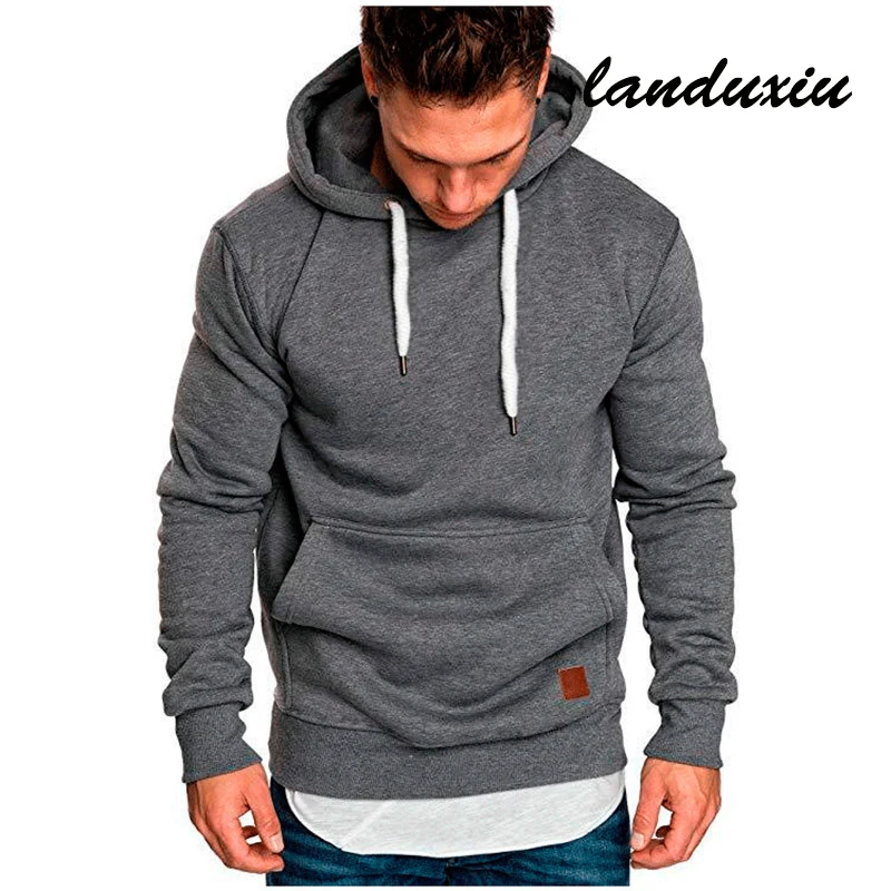 Brand Men Hoodie 2022 Autumn Hip Hop Streetwear Pullover Sweatshirts Mens Solid Color Hoodie landuxiu
Brand Men Hoodie 2022 Autumn Hip Hop Streetwear Pullover Sweatshirts Mens Solid Color Hoodie landuxiu
