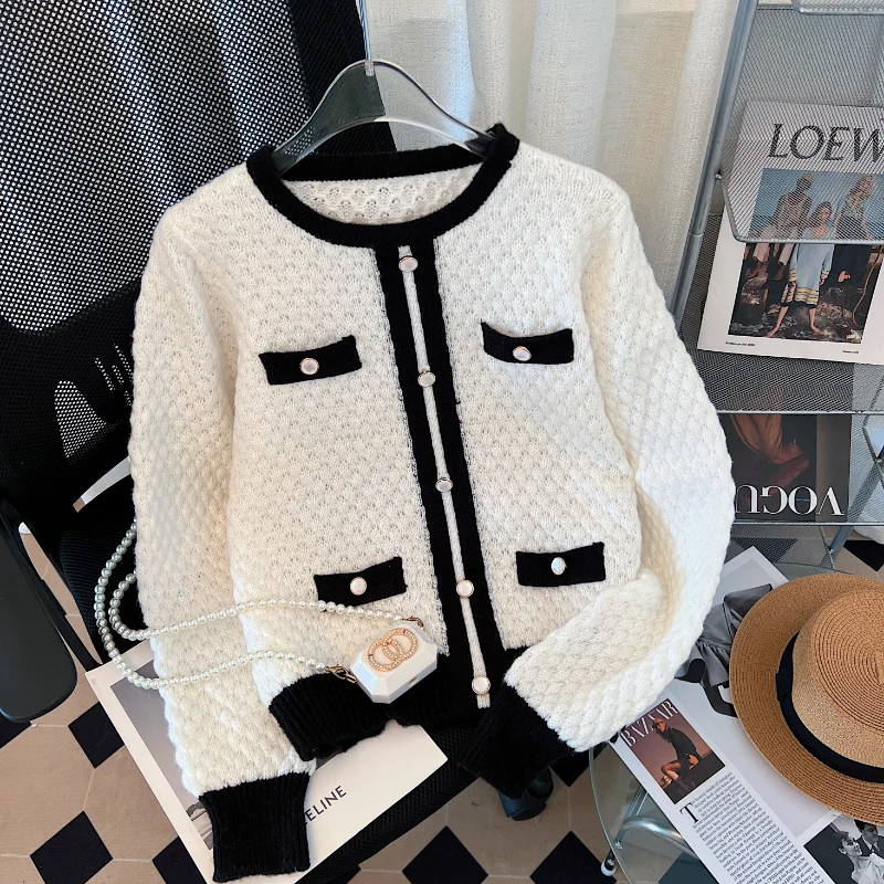 Knitting Women's Sweaters Winter 2022 Cashmere Cardigan Fashion Long Sleeves Korean Autumn Jumpers Regulai Fit Clothing
Knitting Women's Sweaters Winter 2022 Cashmere Cardigan Fashion Long Sleeves Korean Autumn Jumpers Regulai Fit Clothing