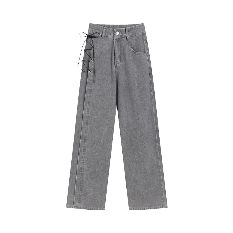Fashion High Waist Jeans Women Chic Side Lace Up Wide Leg Denim Pants Female Harajuku Y2K Streetwear Straight Trousers
Fashion High Waist Jeans Women Chic Side Lace Up Wide Leg Denim Pants Female Harajuku Y2K Streetwear Straight Trousers