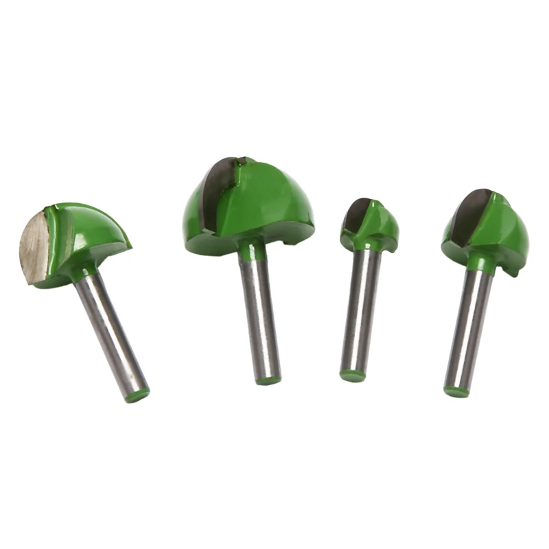 4Pcs 6Mm Shank Ball Nose Router Bits Set End Mill Round Cove Box Solid Carbide CNC Radius Core Milling Bit
4Pcs 6Mm Shank Ball Nose Router Bits Set End Mill Round Cove Box Solid Carbide CNC Radius Core Milling Bit