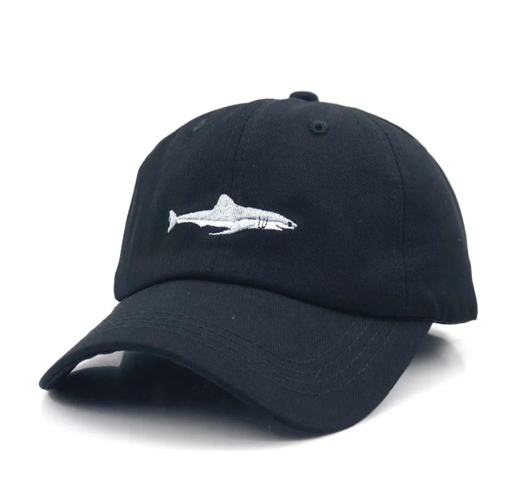 100% Cotton Washed Shark Baseball Cap Embroidery Hip Hop Dad Hat Men Women Fashion Snapback Hats High Quality
100% Cotton Washed Shark Baseball Cap Embroidery Hip Hop Dad Hat Men Women Fashion Snapback Hats High Quality