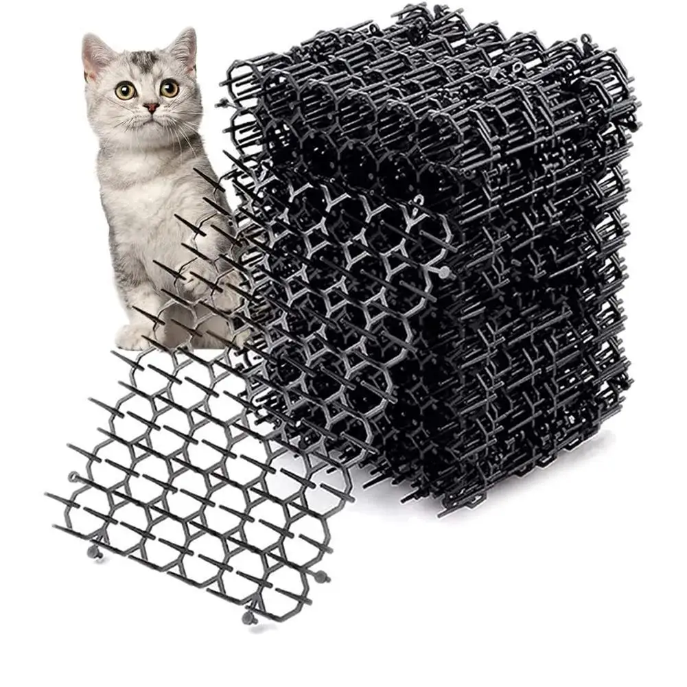 12 Garden Cat Scat Mats Anti Dogs Repellent Mat Prickle Strips Net Spike Keep Cat Dog Away Digging Climbing Cat Fence Pets Suppl
12 Garden Cat Scat Mats Anti Dogs Repellent Mat Prickle Strips Net Spike Keep Cat Dog Away Digging Climbing Cat Fence Pets Suppl