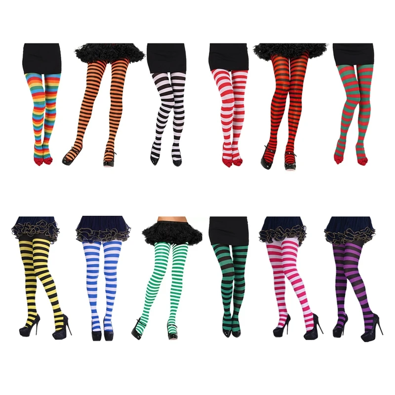 Christmas Striped Tights Pantyhose Woman Clothing Accessories Party Performance
Christmas Striped Tights Pantyhose Woman Clothing Accessories Party Performance