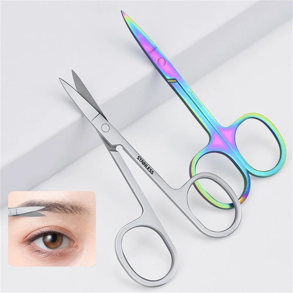 1PC Eyebrow Beaker Scissors Female Makeup Eyelash Trimmer Facial Hair Remover Manicure Scissors Nail Cuticle Tools Beauty Tools
1PC Eyebrow Beaker Scissors Female Makeup Eyelash Trimmer Facial Hair Remover Manicure Scissors Nail Cuticle Tools Beauty Tools