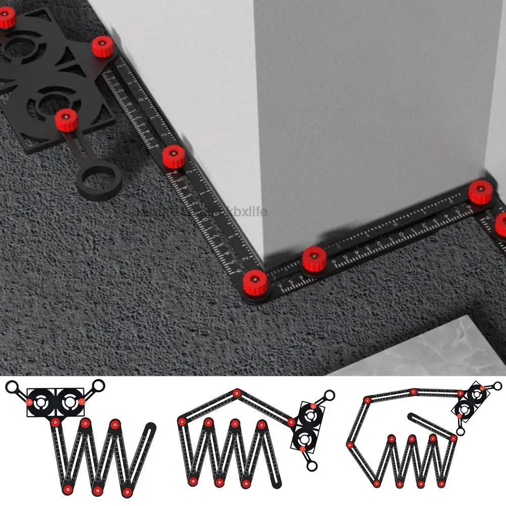 G3 Tile Hole Locator Adjustable Tool Masonry Glass Fixed Angle Measuring Ruler Universal Angular Template 6/9/12 Slides Ruler
G3 Tile Hole Locator Adjustable Tool Masonry Glass Fixed Angle Measuring Ruler Universal Angular Template 6/9/12 Slides Ruler