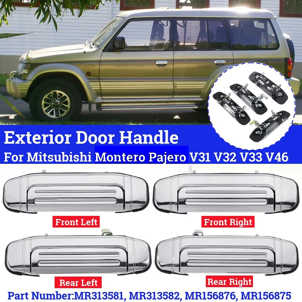 Car Chrome Door Handle Replacement Fits For Mitsubishi PAJERO Door Handle Easy Installation Exterior Door Handles
Car Chrome Door Handle Replacement Fits For Mitsubishi PAJERO Door Handle Easy Installation Exterior Door Handles