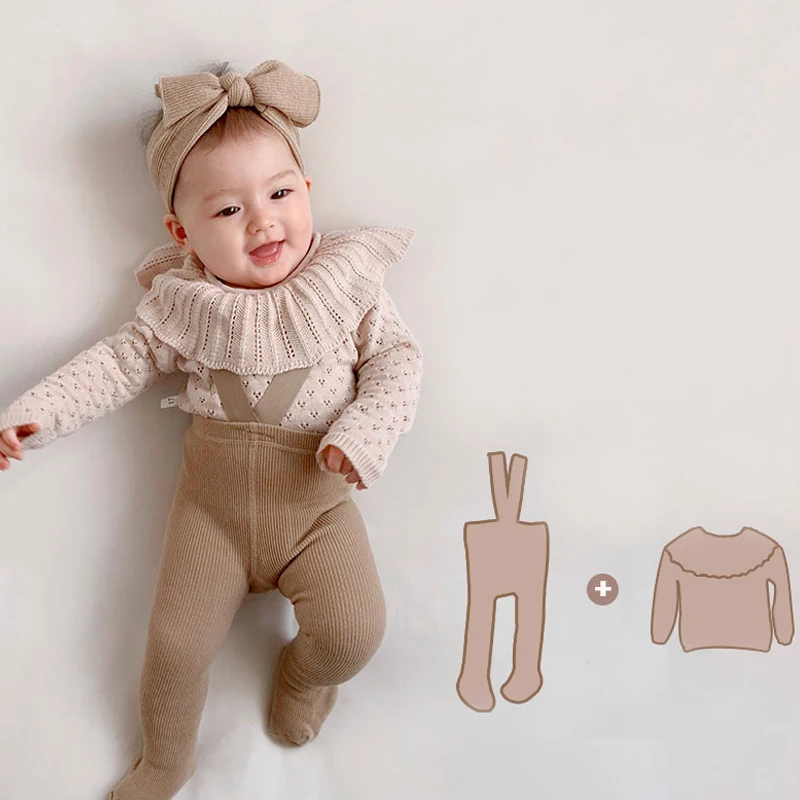 2pcs Autumn Spring Baby Sweater Leggings Girl Knitted Sweater Sets Cotton Girls Clothing Newborn Clothes Infant Accessories 
2pcs Autumn Spring Baby Sweater Leggings Girl Knitted Sweater Sets Cotton Girls Clothing Newborn Clothes Infant Accessories