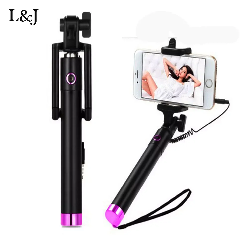 Non-slip Handle Portable Extendable Monopod Self-Pole Handheld Wired Selfie Stick 180 Degree Adjustable For iPhone Smartphone
Non-slip Handle Portable Extendable Monopod Self-Pole Handheld Wired Selfie Stick 180 Degree Adjustable For iPhone Smartphone