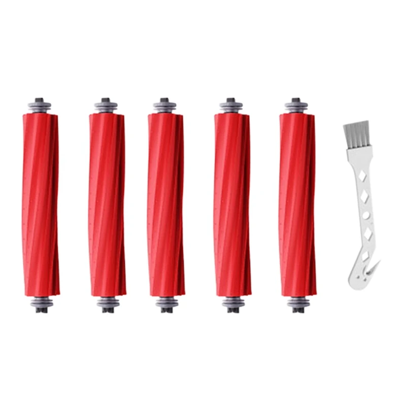 6Pcs Replacement Parts For Xiaomi Roborock T7S S7 T7S Plus G10 Robotic Vacuum Cleaner Removable Main Roller Brush
6Pcs Replacement Parts For Xiaomi Roborock T7S S7 T7S Plus G10 Robotic Vacuum Cleaner Removable Main Roller Brush