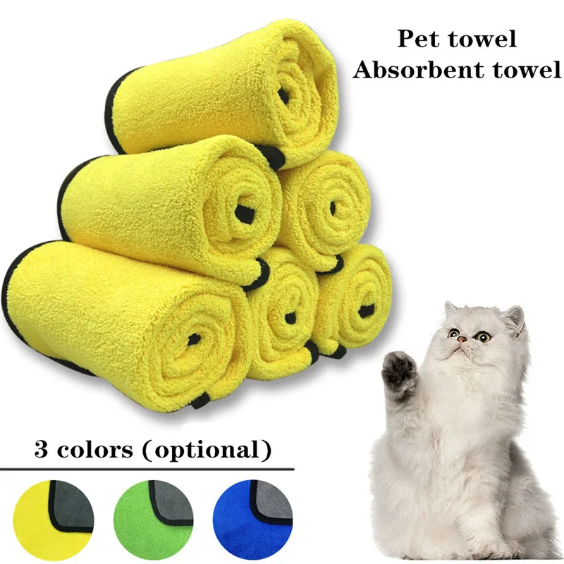 Soft Fiber Towel Absorbent Bath Towel Quick Drying Pet Towel Pet Supplies Convenient Pet Shop Cleaning Towel Bath Towel
Soft Fiber Towel Absorbent Bath Towel Quick Drying Pet Towel Pet Supplies Convenient Pet Shop Cleaning Towel Bath Towel