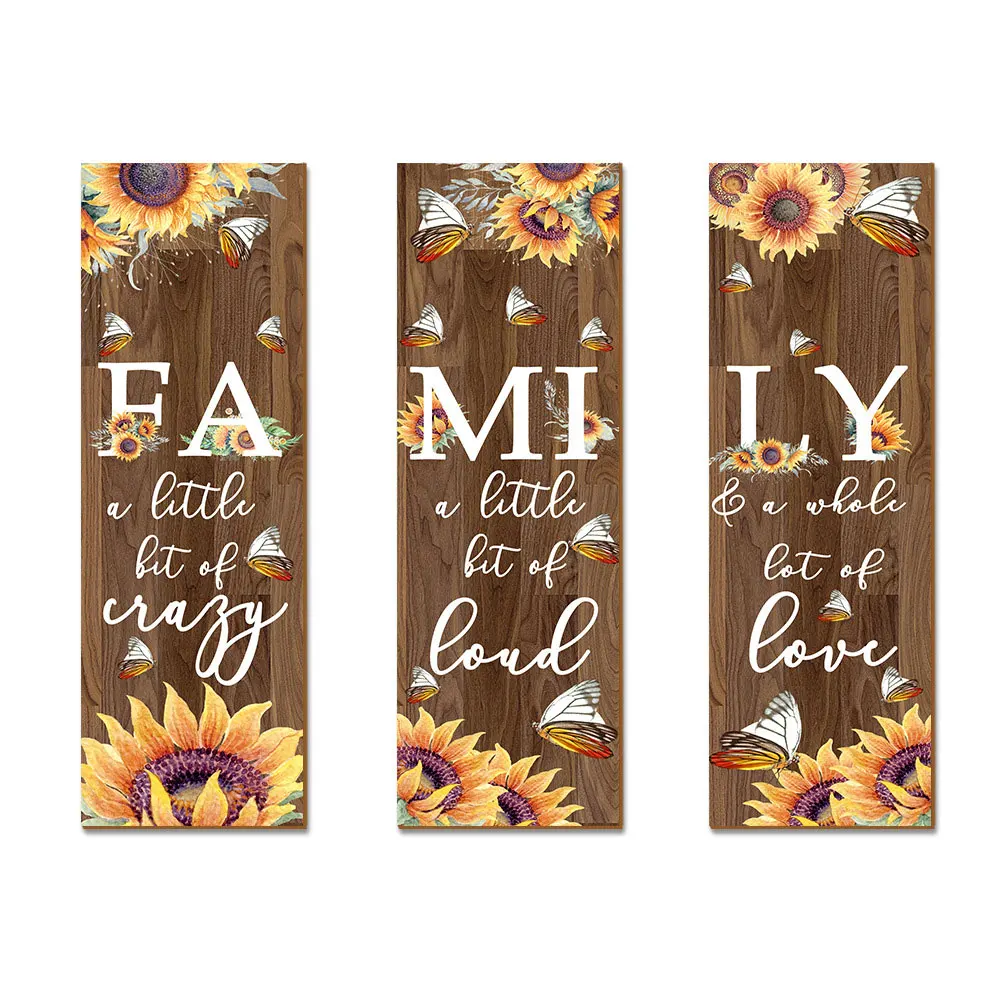 Деревянный знак для дома, гостиной, спальни, украшение для стен, Подсолнух, деревянный знак, Подвесной Настенный декор, 4 шт. 
Деревянный знак для дома, гостиной, спальни, украшение для стен, Подсолнух, деревянный знак, Подвесной Настенный декор, 4 шт.