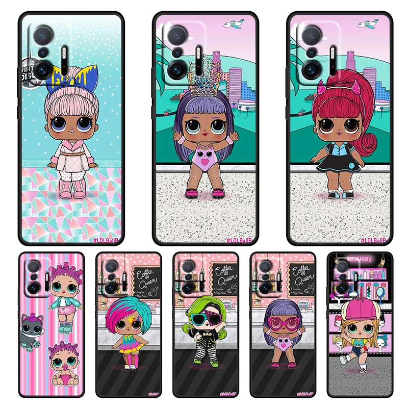 Gift Girl LOL Surprise Doll For Xiaomi 11 11T 10T Note 10 Mi 9T Ultra Pro Lite 5G Silicone Soft TPU Black Phone Case Coque Cover
Gift Girl LOL Surprise Doll For Xiaomi 11 11T 10T Note 10 Mi 9T Ultra Pro Lite 5G Silicone Soft TPU Black Phone Case Coque Cover