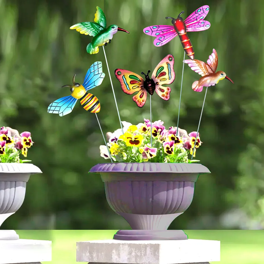 Metal Bee Stakes Art Sculpture Outdoor Iron Insect Colorful Stakes Ornament Garden Flower Beds Pot Plants Art Decor Plugin
Metal Bee Stakes Art Sculpture Outdoor Iron Insect Colorful Stakes Ornament Garden Flower Beds Pot Plants Art Decor Plugin