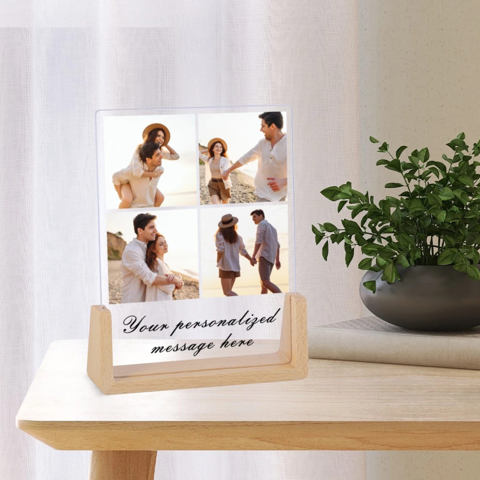 Personalized Couple Photo Frame Valentine's Day Anniversary Gift for Women Men Home Desktop Display Keepsake Picture Frame
Personalized Couple Photo Frame Valentine's Day Anniversary Gift for Women Men Home Desktop Display Keepsake Picture Frame