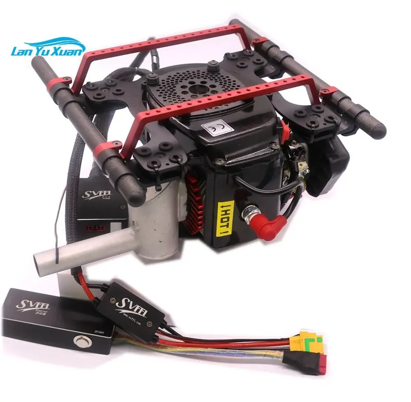 Svffi F2400 oil-electric hybrid drone power system F2400 generator is suitable for multi-axis industrial drone frame
Svffi F2400 oil-electric hybrid drone power system F2400 generator is suitable for multi-axis industrial drone frame