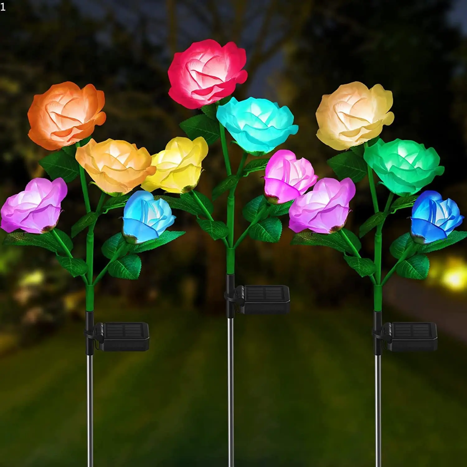 Garden Lights Outdoor Rose Flowers Solar Stakes 2022 Decorative Warterproof Garden Stakes Light Gazebo Yard Street Led Lamp
Garden Lights Outdoor Rose Flowers Solar Stakes 2022 Decorative Warterproof Garden Stakes Light Gazebo Yard Street Led Lamp