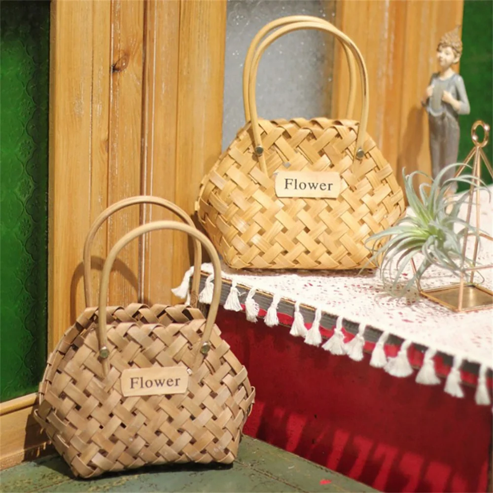 Portable Bamboo Basket Wicker Or Bamboo 2023 Flower Basket Multifunctional Decorative Cachepot Organization Storage Girl
Portable Bamboo Basket Wicker Or Bamboo 2023 Flower Basket Multifunctional Decorative Cachepot Organization Storage Girl