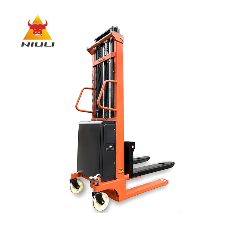 NIULI Economical Electric Pallet Forklift Hydraulic Truck Semi Electric Stacker Cheapest Price
NIULI Economical Electric Pallet Forklift Hydraulic Truck Semi Electric Stacker Cheapest Price