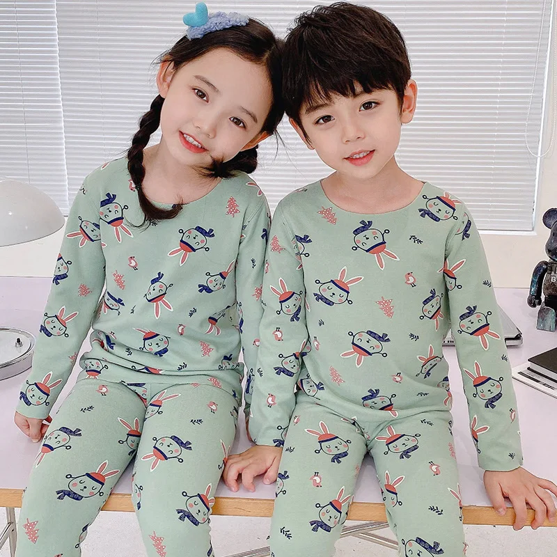 Autumn Seamless Thermal Underwear Suit Toddler Girl Clothing Set Boys Pajama Sets Cute Baby Warm Sleepwear Winter Kids Clothes
Autumn Seamless Thermal Underwear Suit Toddler Girl Clothing Set Boys Pajama Sets Cute Baby Warm Sleepwear Winter Kids Clothes